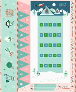 Peppermint Please Advent Calendar Panel By Sarah Watts For Ruby Star Society Multi
