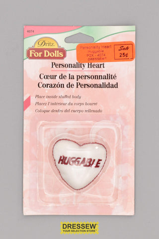 Personality Doll Heart Huggable
