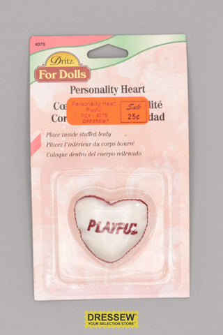 Personality Doll Heart Playful