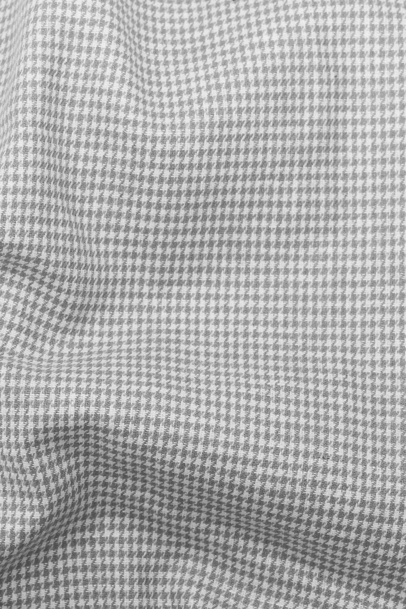 Pesaro Houndstooth Linen Grey / Ecru