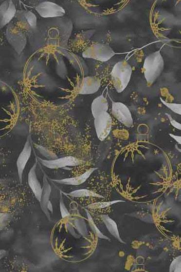 Petit Cristal Deck The Halls By Stof Coal / Metallic