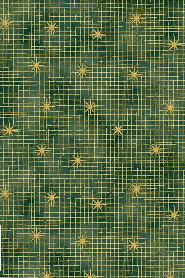 Petit Cristal Glimmer By Stof Evergreen / Metallic