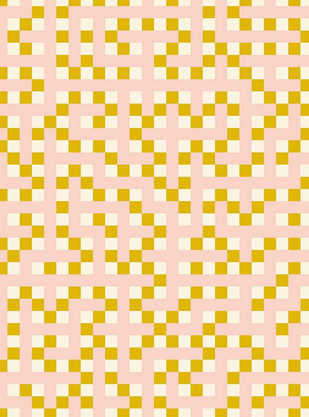 Picture Book Maze By Kimberly Kight of Ruby Star Society For Moda Goldenrod