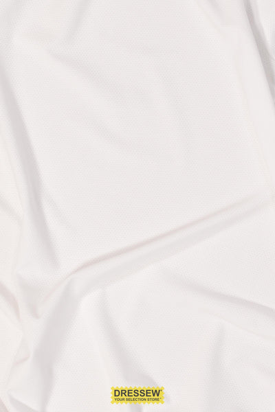Pin Dot Lycra White