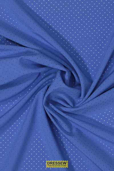 Pin Hole Microfibre Blue Jay