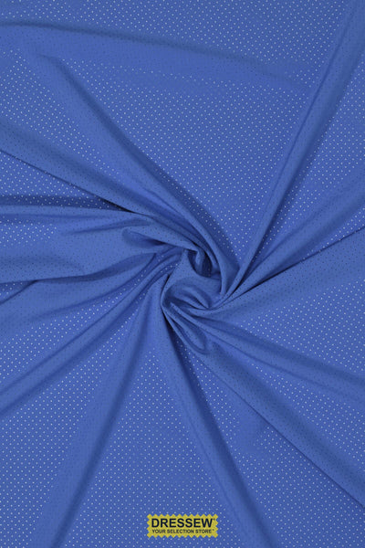 Pin Hole Microfibre Blue Jay