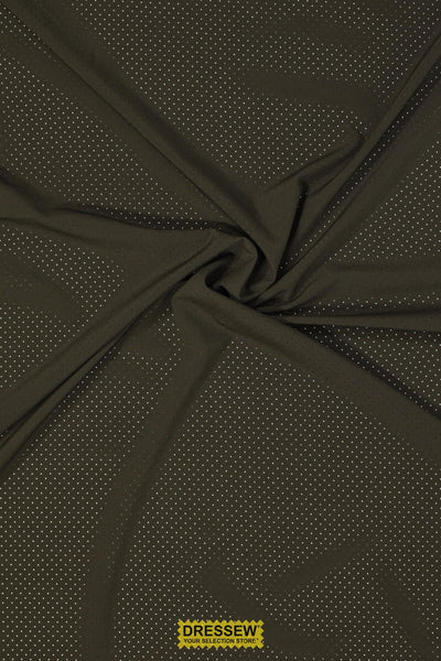 Pin Hole Microfibre Olive