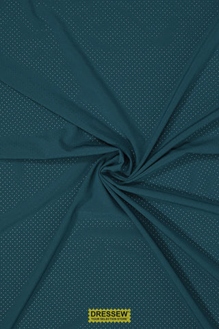 Pin Hole Microfibre Teal