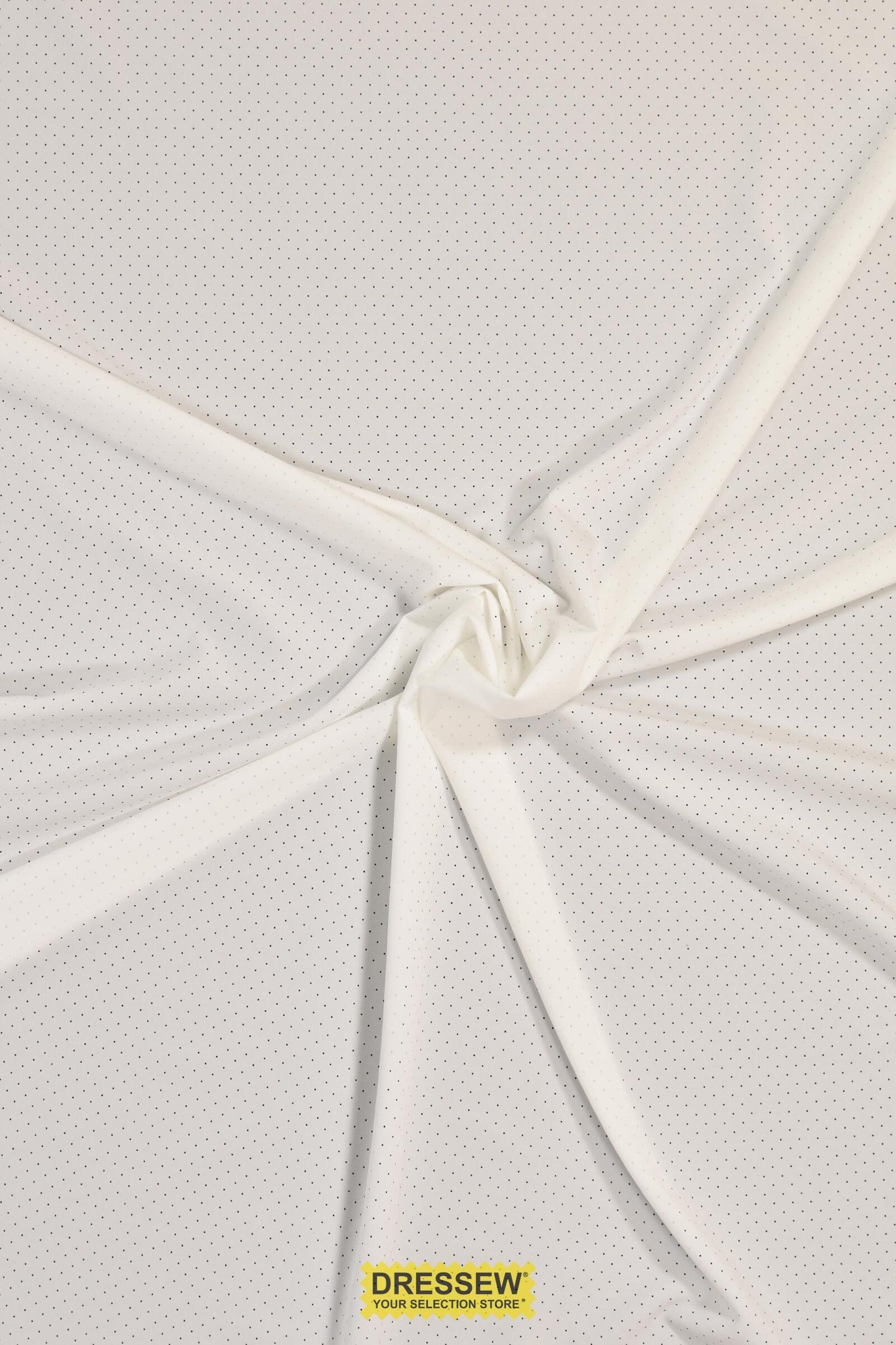 Pin Hole Microfibre White