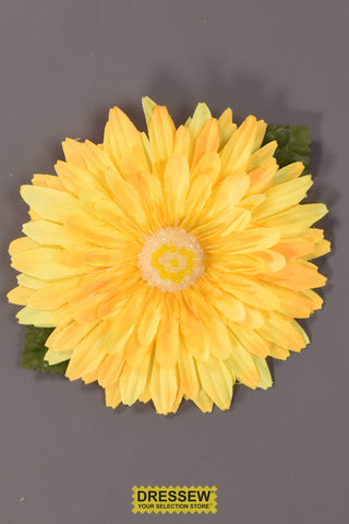 Pin-On Flower Yellow