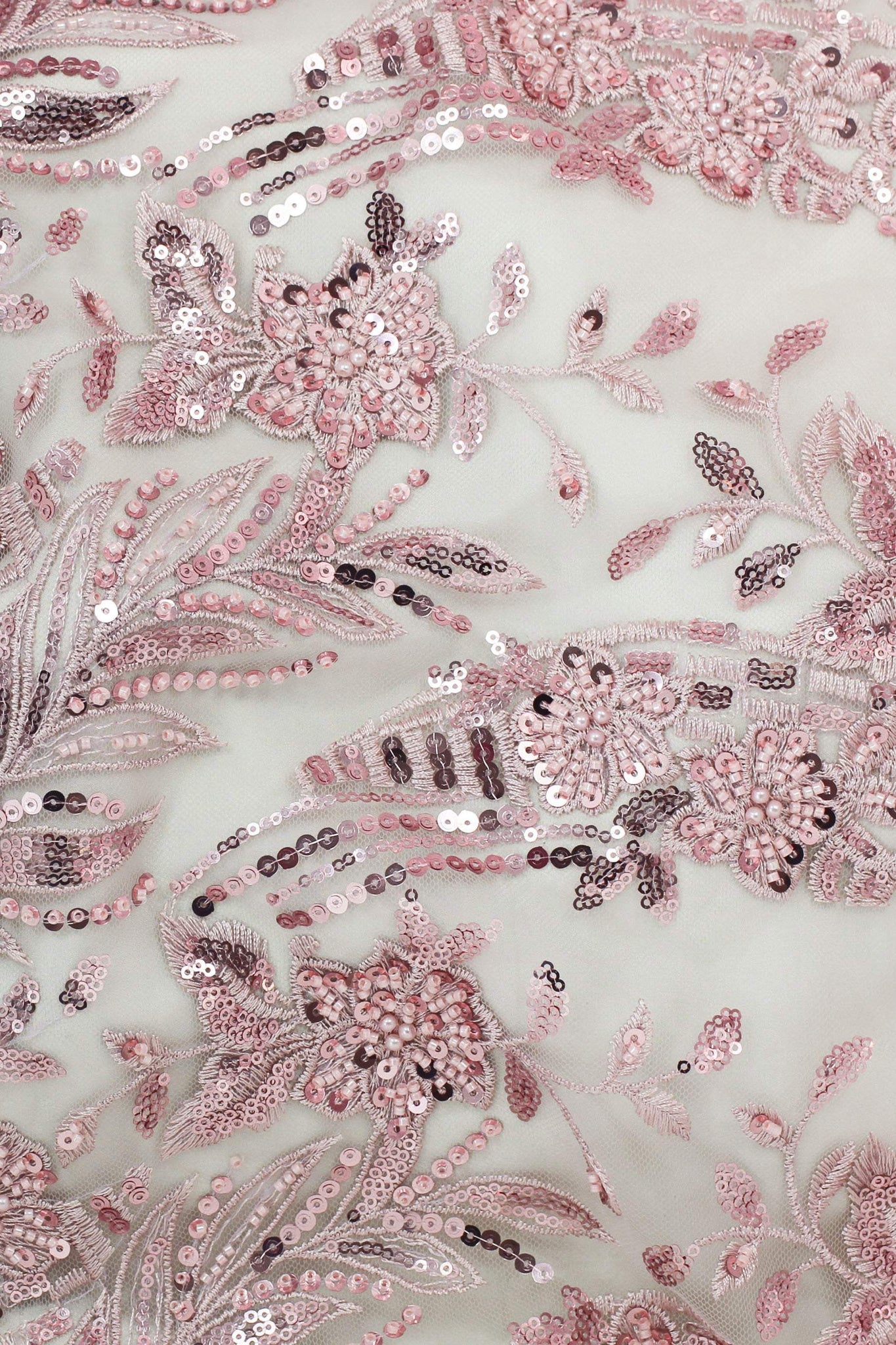 Pisa Sequin & Bead Mesh Rose