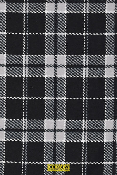 Plaid Flannelette Black / Grey