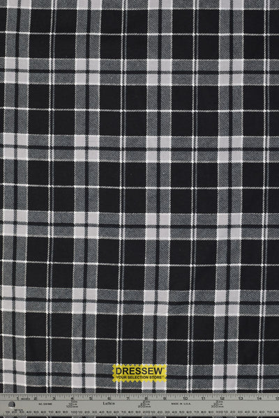 Plaid Flannelette Black / Grey
