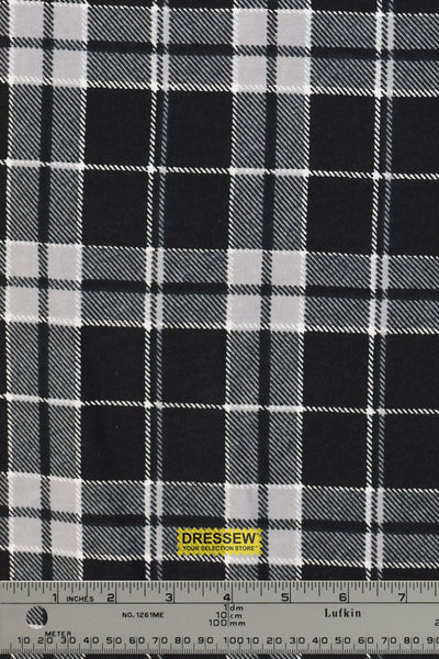 Plaid Flannelette Black / Grey