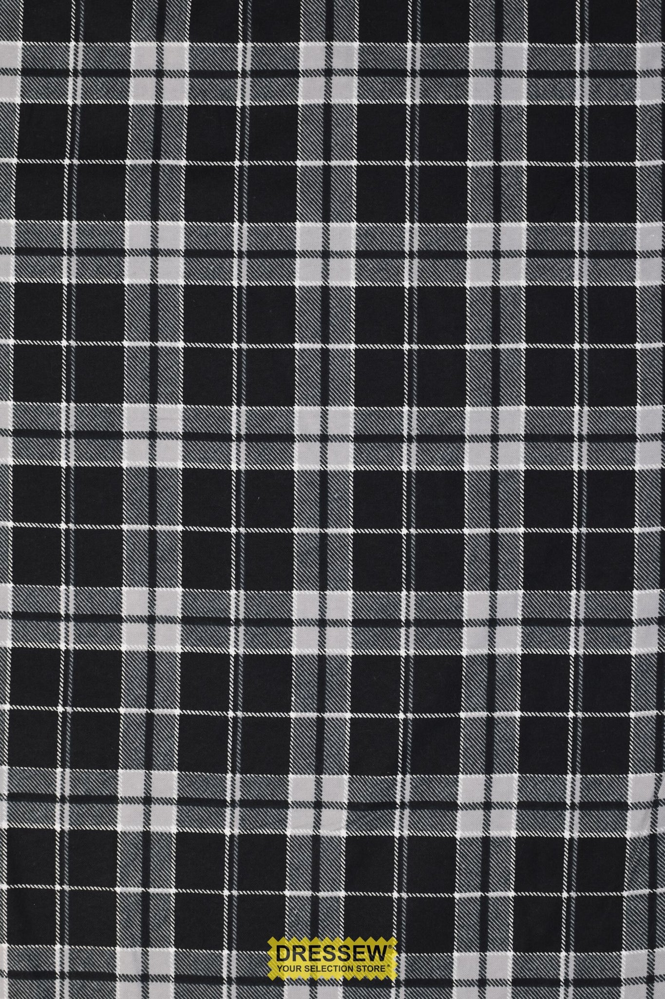 Plaid Flannelette Black / Grey