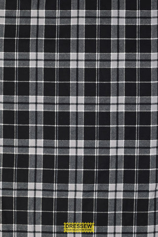 Plaid Flannelette Black / Grey