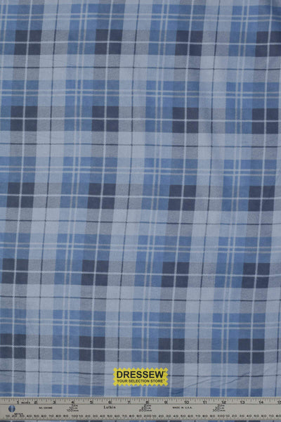 Plaid Flannelette Denim Mix
