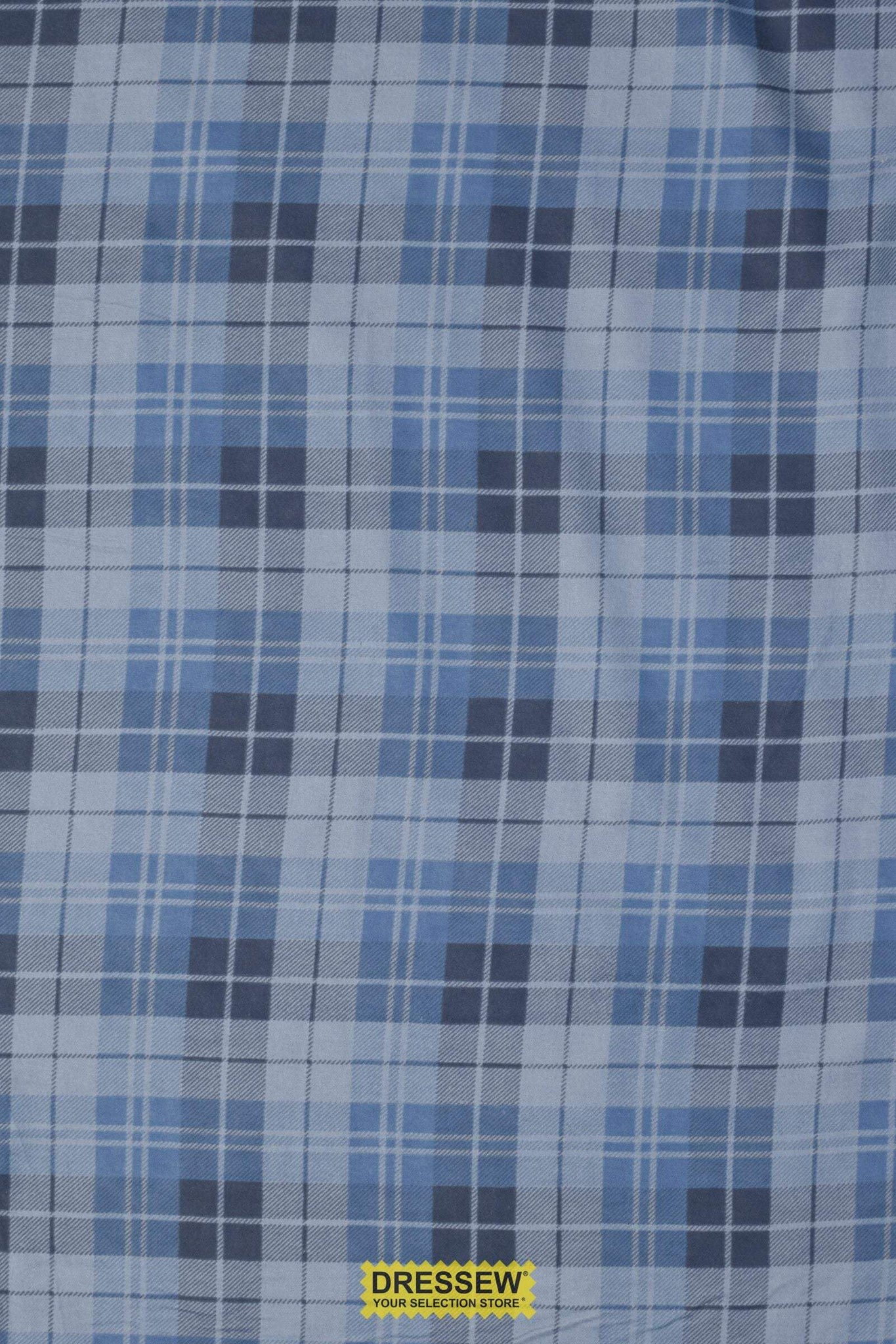 Plaid Flannelette Denim Mix