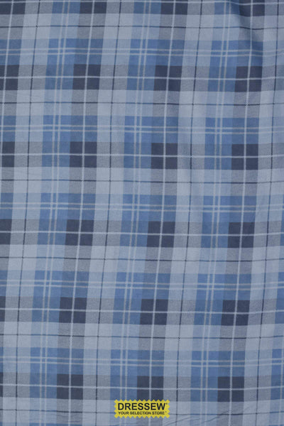 Plaid Flannelette Denim Mix