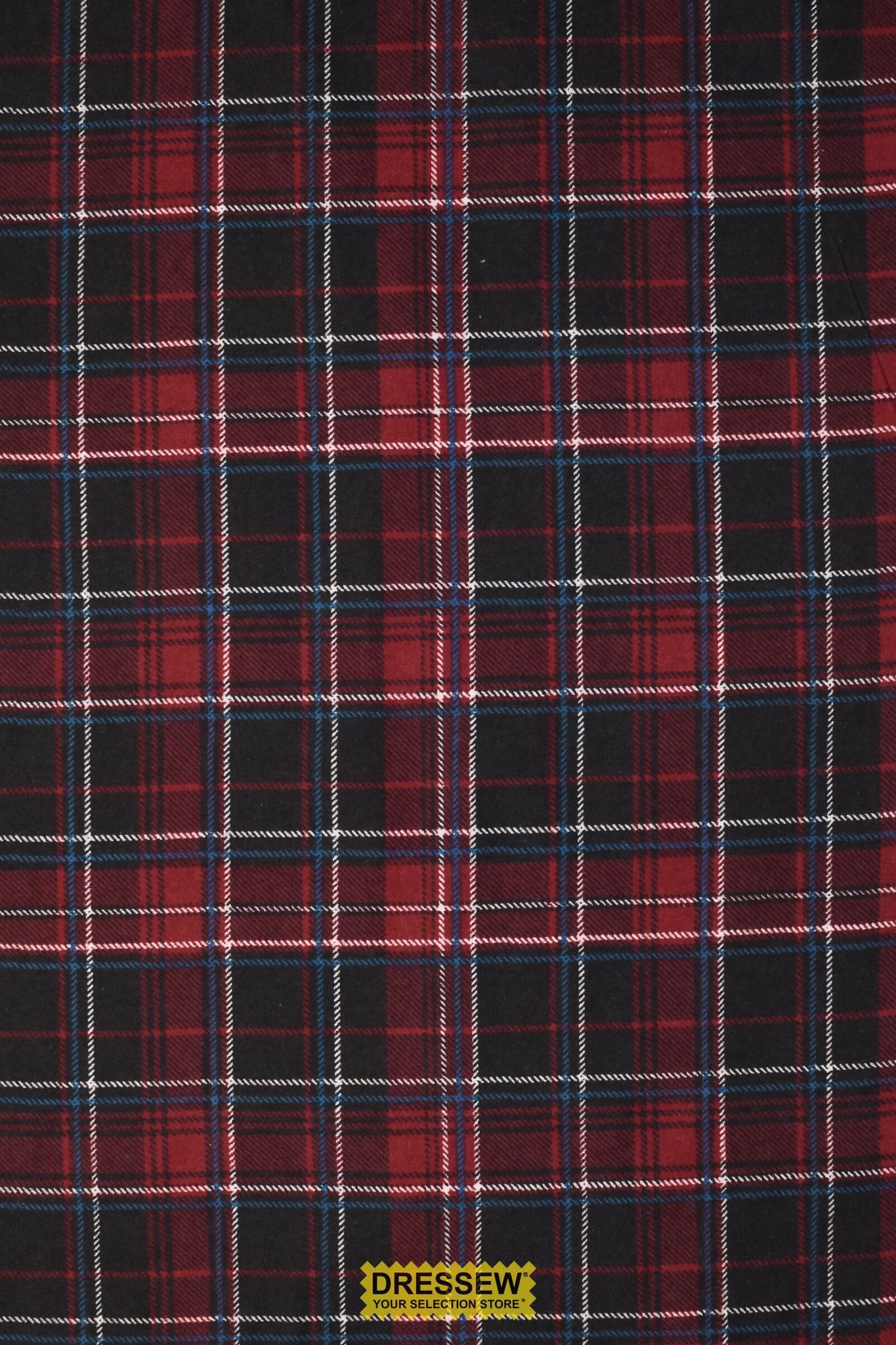 Plaid Flannelette Maroon / Black
