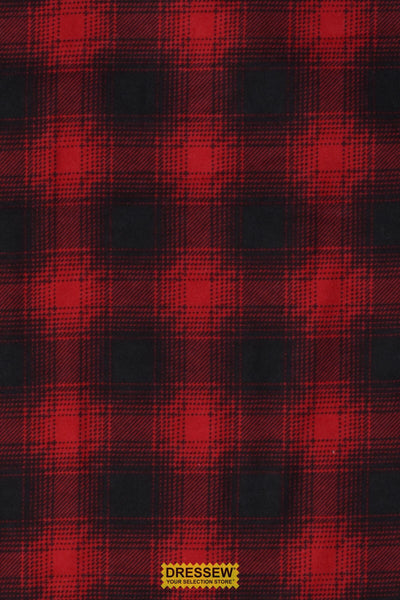 Plaid Flannelette Red / Black