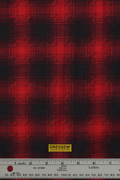Plaid Flannelette Red / Black