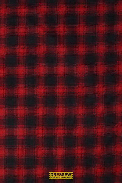 Plaid Flannelette Red / Black