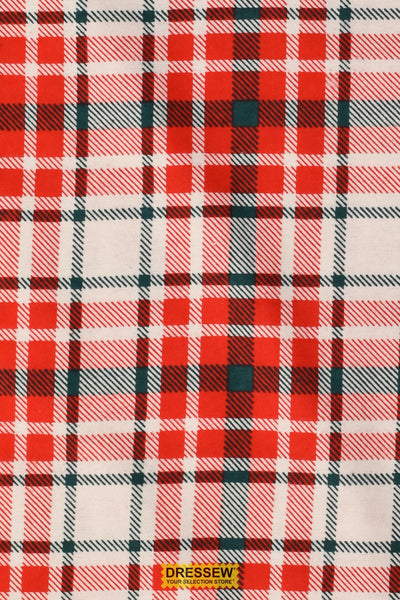 Plaid Flannelette Red / White / Green