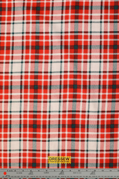 Plaid Flannelette Red / White / Green