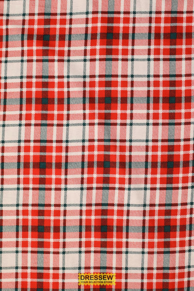 Plaid Flannelette Red / White / Green