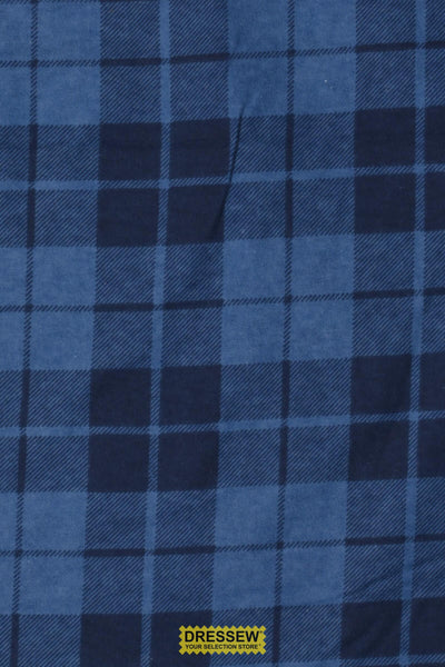 Plaid Flannelette Royal / Navy