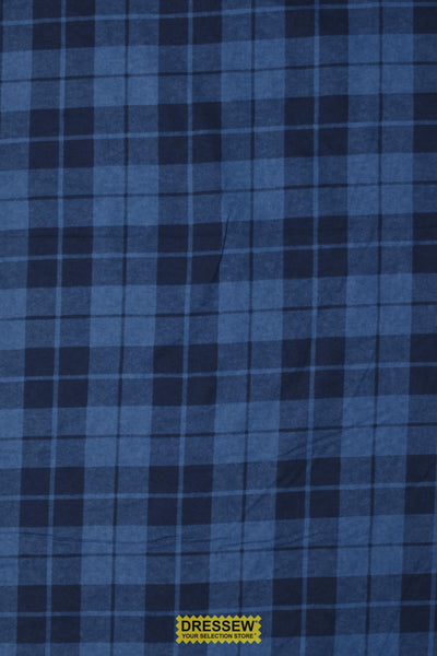 Plaid Flannelette Royal / Navy