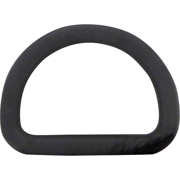 Plastic D-Rings 38mm (1-1/2") Black