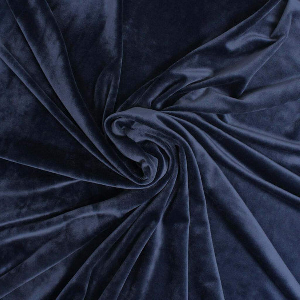 Plush Velour Navy