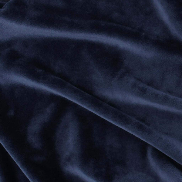 Plush Velour Navy
