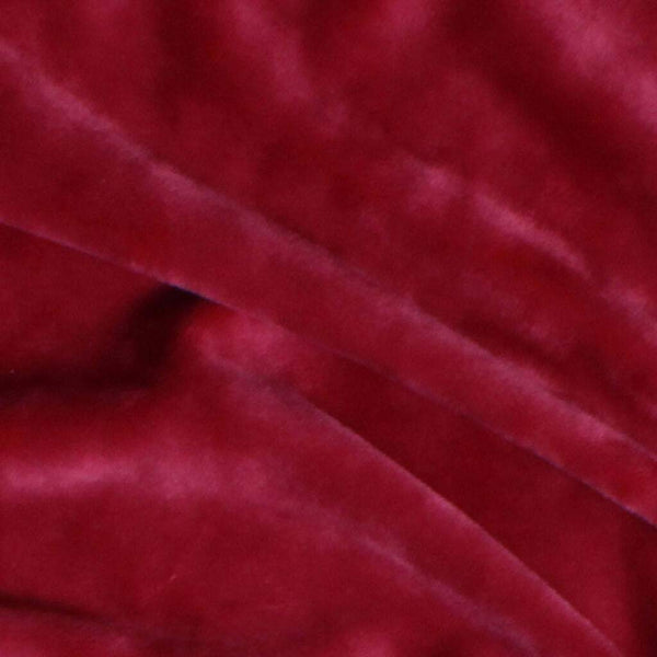 Plush Velour Red