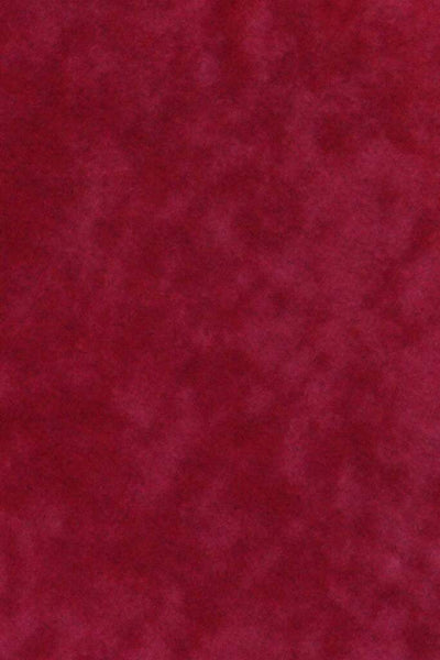 Plush Velour Red