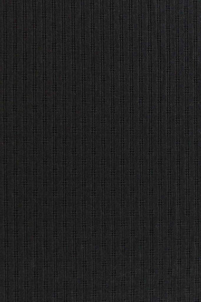 Pointelle Lycra Jersey Black