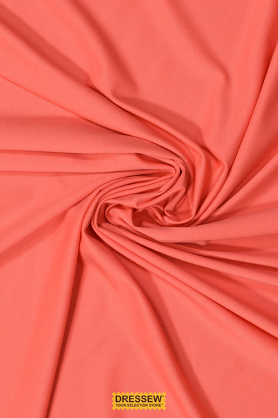 Poly Lycra Jersey Coral