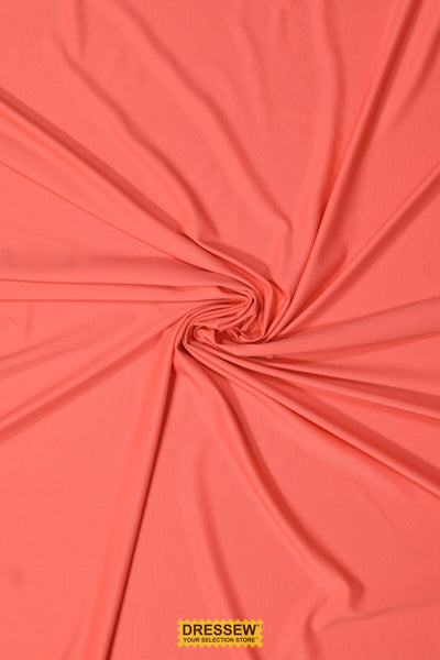 Poly Lycra Jersey Coral