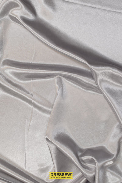 Poly Satin Silver Grey