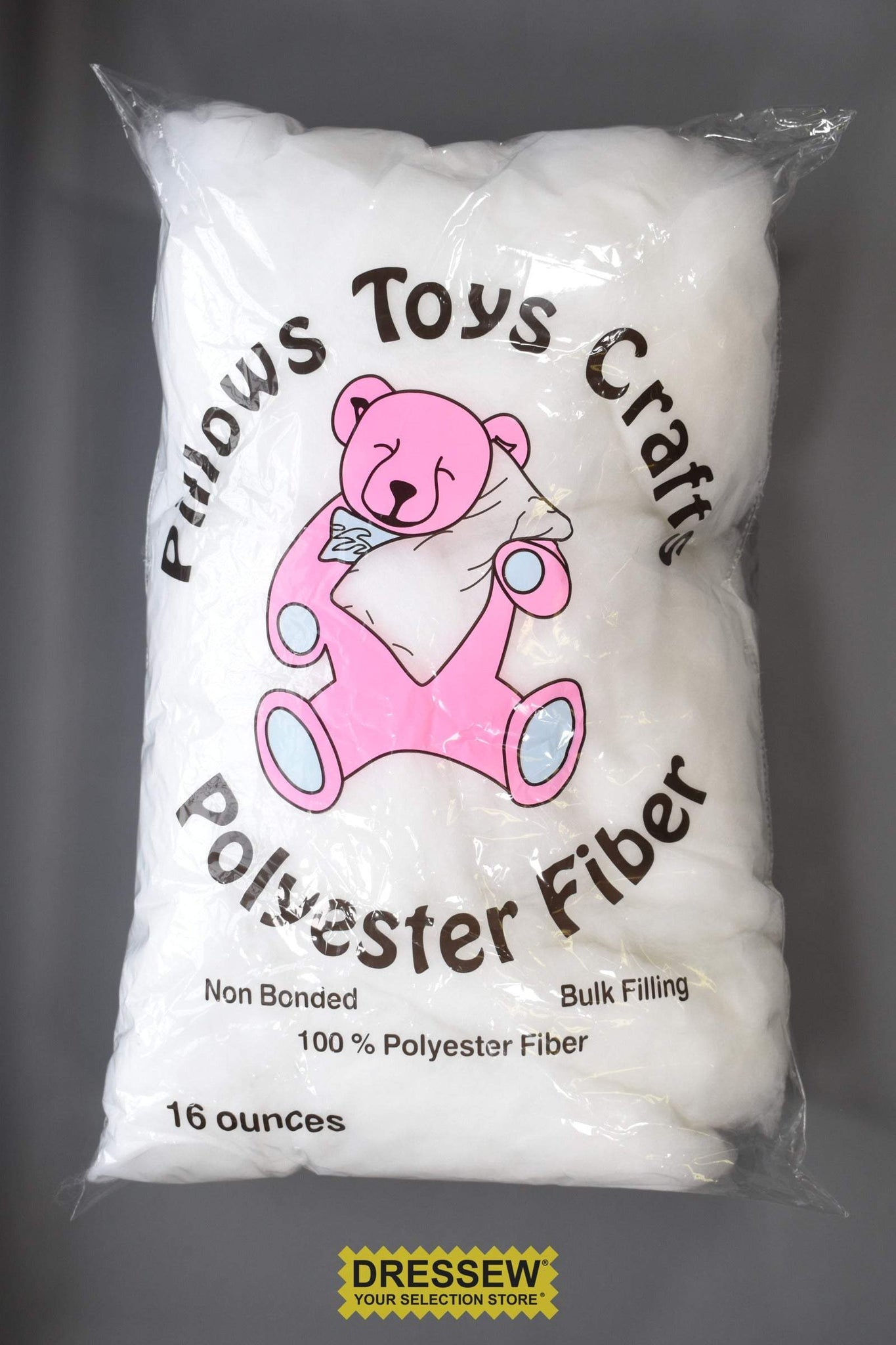 Polyester Stuffing 1 lb. White