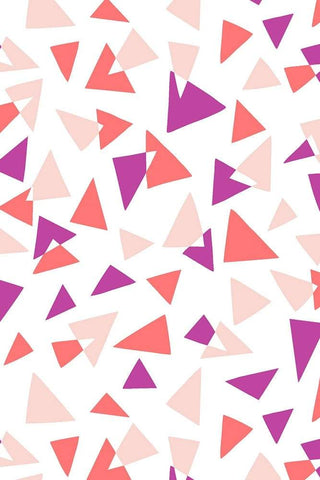 Pop Triangles By Nieves Herranz For Cotton + Steel Pink Mix