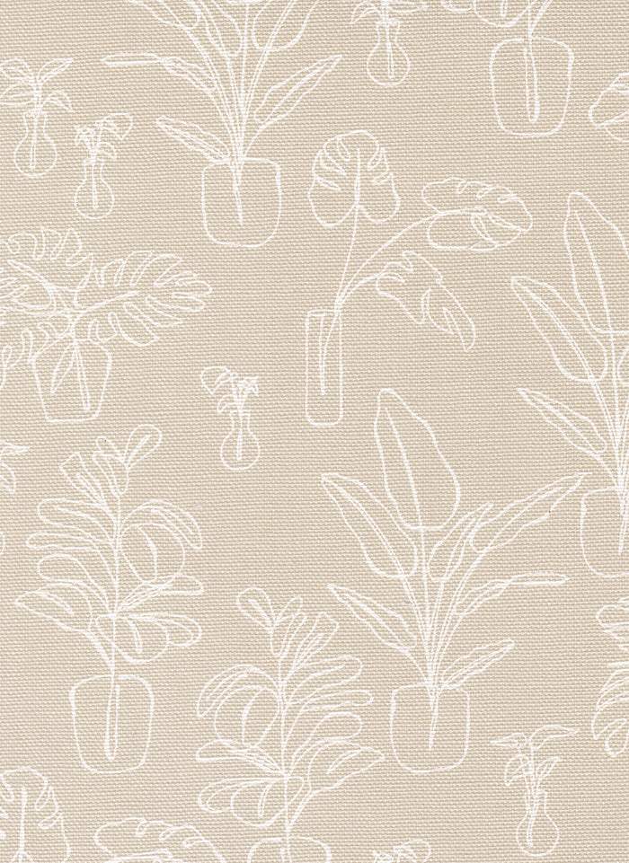 Potted Canvas Indoor Jungle By Kiley's Quilt Room For Moda Clay