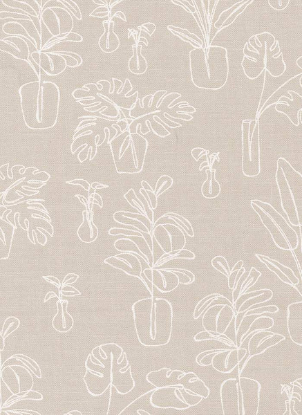 Potted Indoor Jungle By Kiley's Quilt Room For Moda Clay