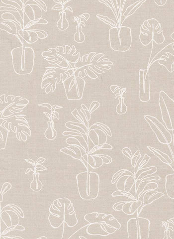 Potted Indoor Jungle By Kiley's Quilt Room For Moda Clay