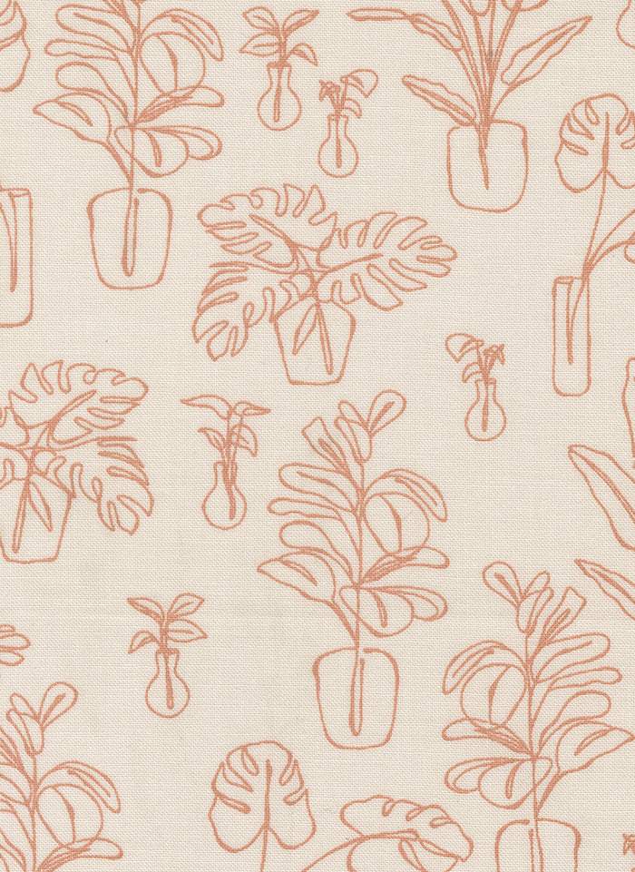 Potted Indoor Jungle By Kiley's Quilt Room For Moda Stone