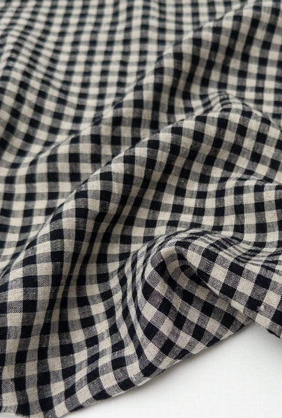 Prado Gingham Black / Cream