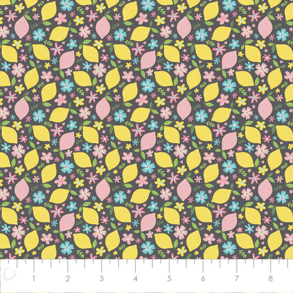 Pucker Up Life Gives You Lemons Grey / Multi