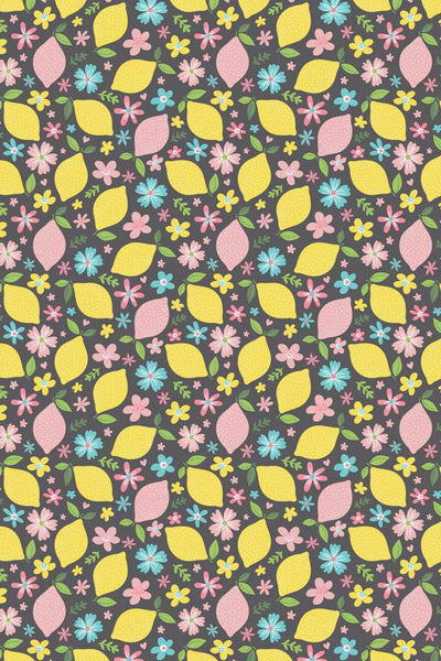 Pucker Up Life Gives You Lemons Grey / Multi